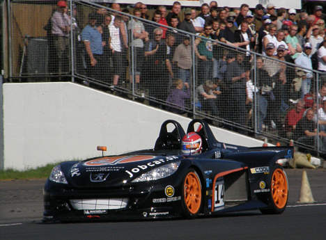 Selv om David's Spider Cup racer viste tænder i det andet løb, var det ikke nok til at kunne tage sejren.